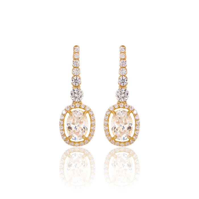 Heritage minđuše sa cirkonima