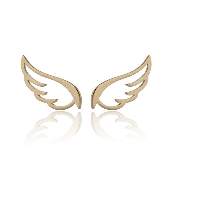 Zlatne 9am minđuše - Krila