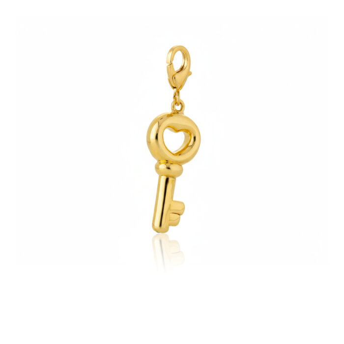 Aqua Charms – Zlatni privezak "Ključ"